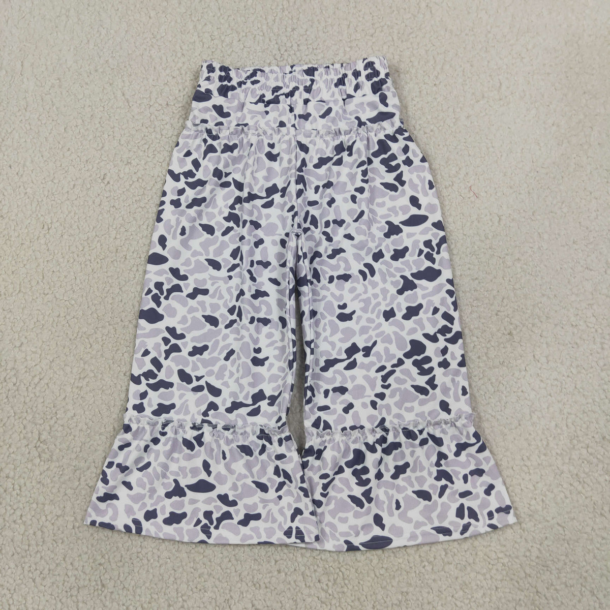 P1054 Yoga Grey Camo Adult Women Pants