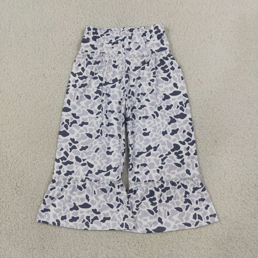 P1054 Yoga Grey Camo Adult Women Pants