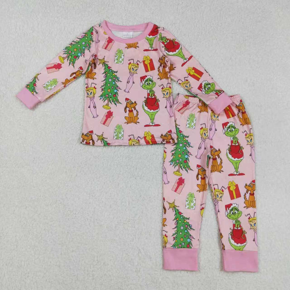 Christmas green face RTS Sibling Clothes