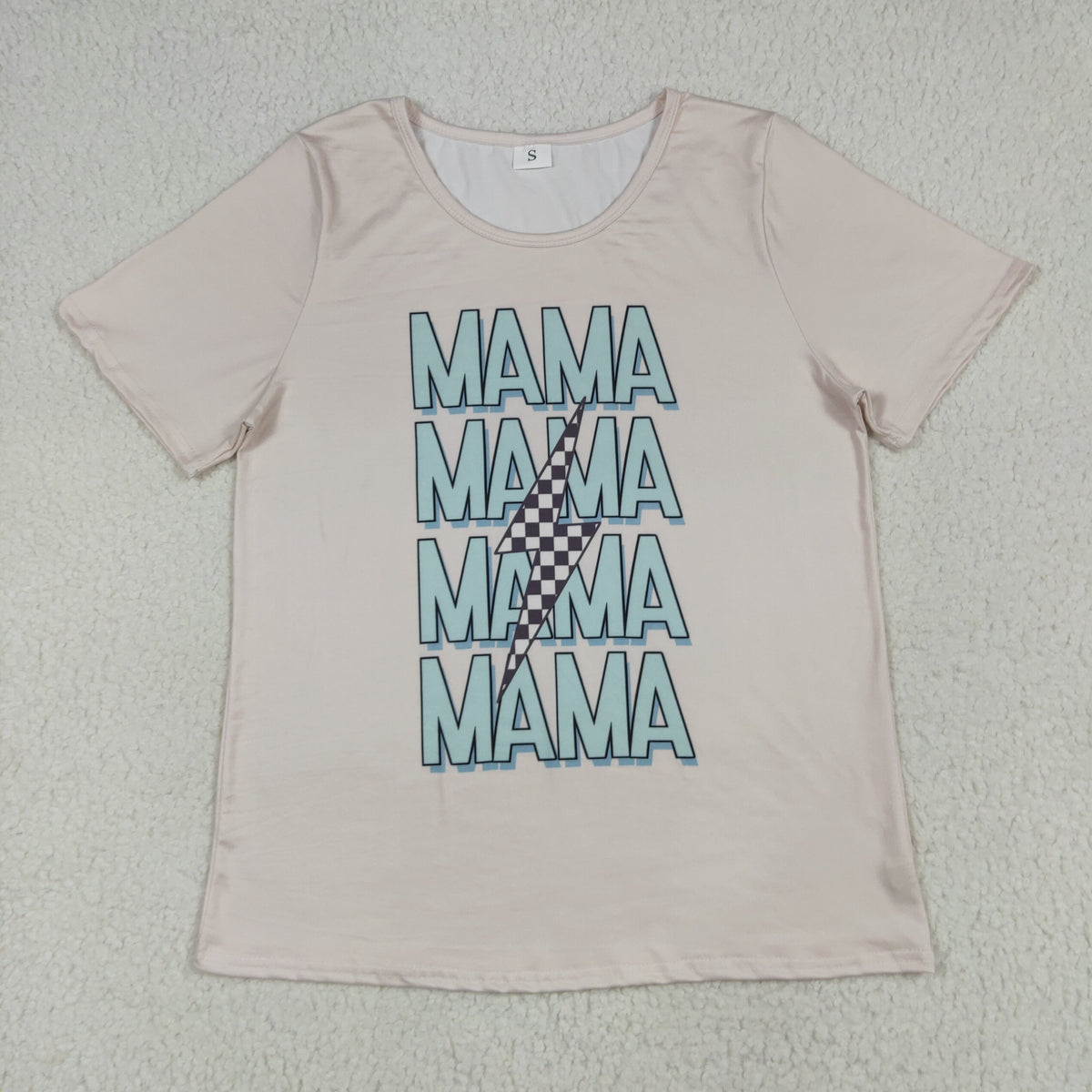GT1019 mama flash short sleeve adult women top