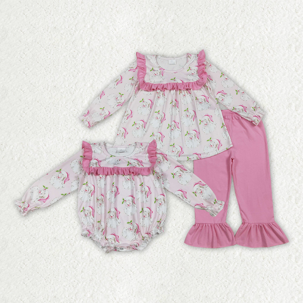 Christmas Santa style RTS Sibling Clothes