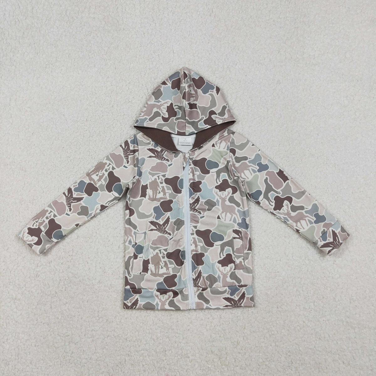 Mama/Daddy And Me Camo Hoodie Zipper Coat Sibling Clothes RTS