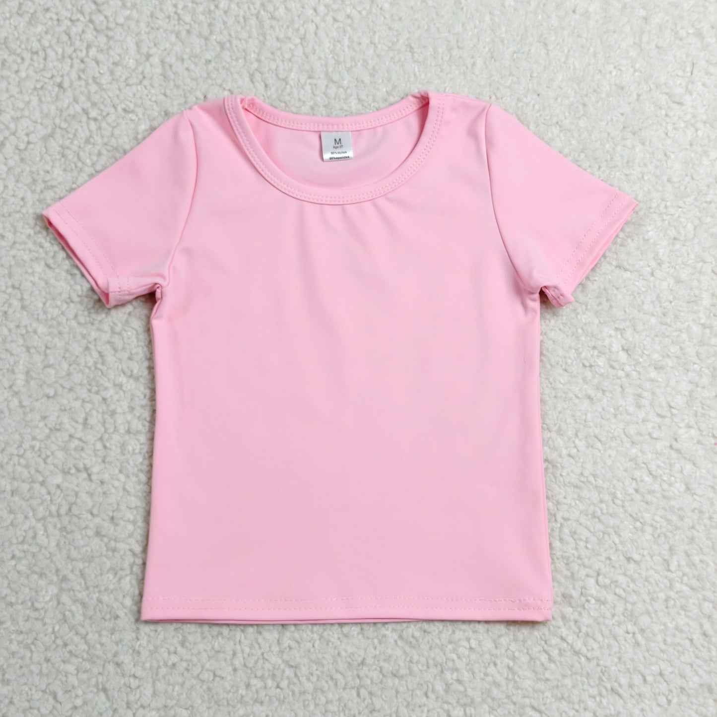 GT1630 Yoga Pink Short Sleeve Boys Top