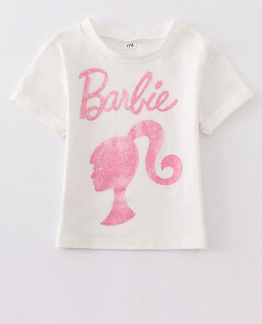 custom BA short sleeve girls top