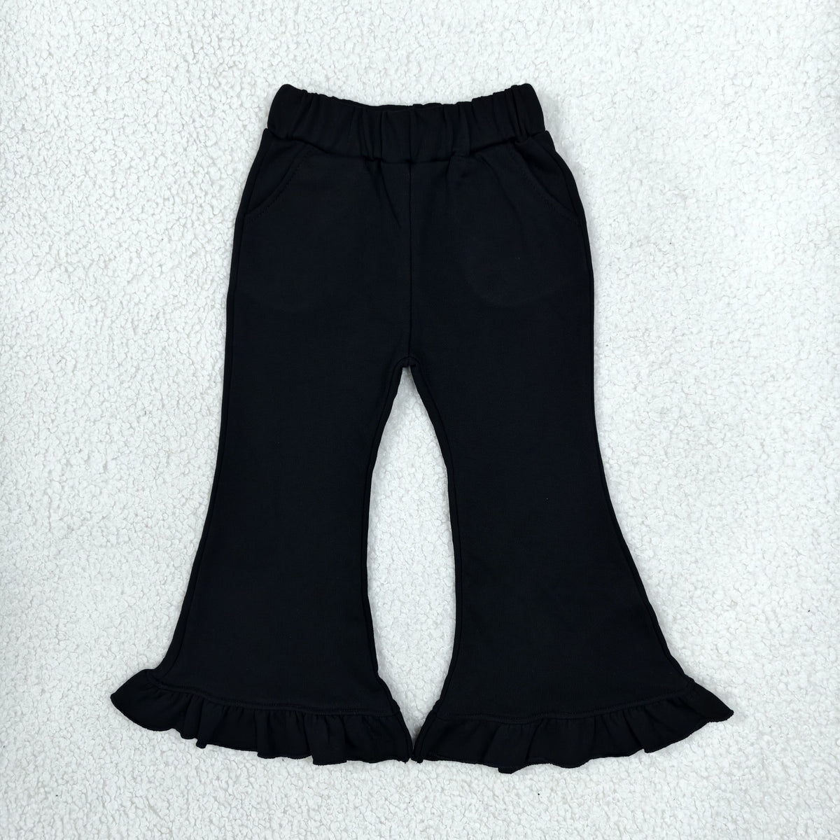 P1072 Black Sweatshirt Girls Pants