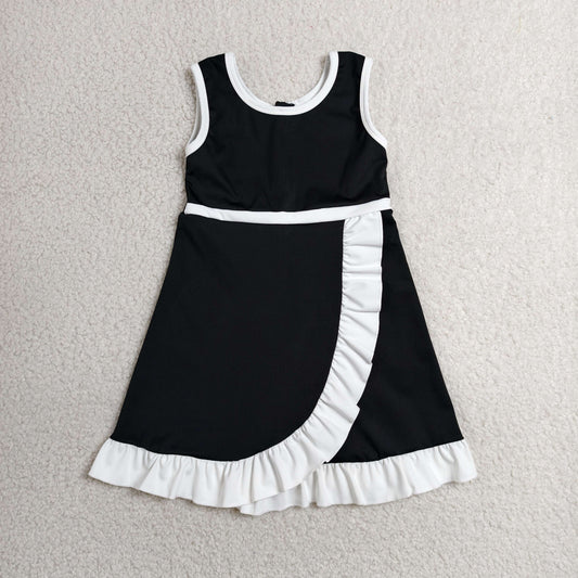 GSD4140 Yoga Black Skorts Girls Dress