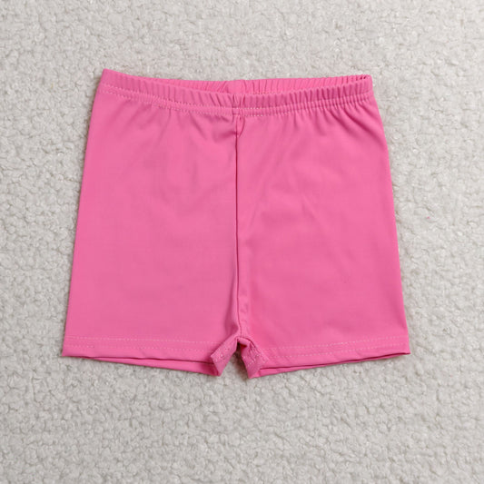 SS0826 Yoga Hot Pink Girls Shorts