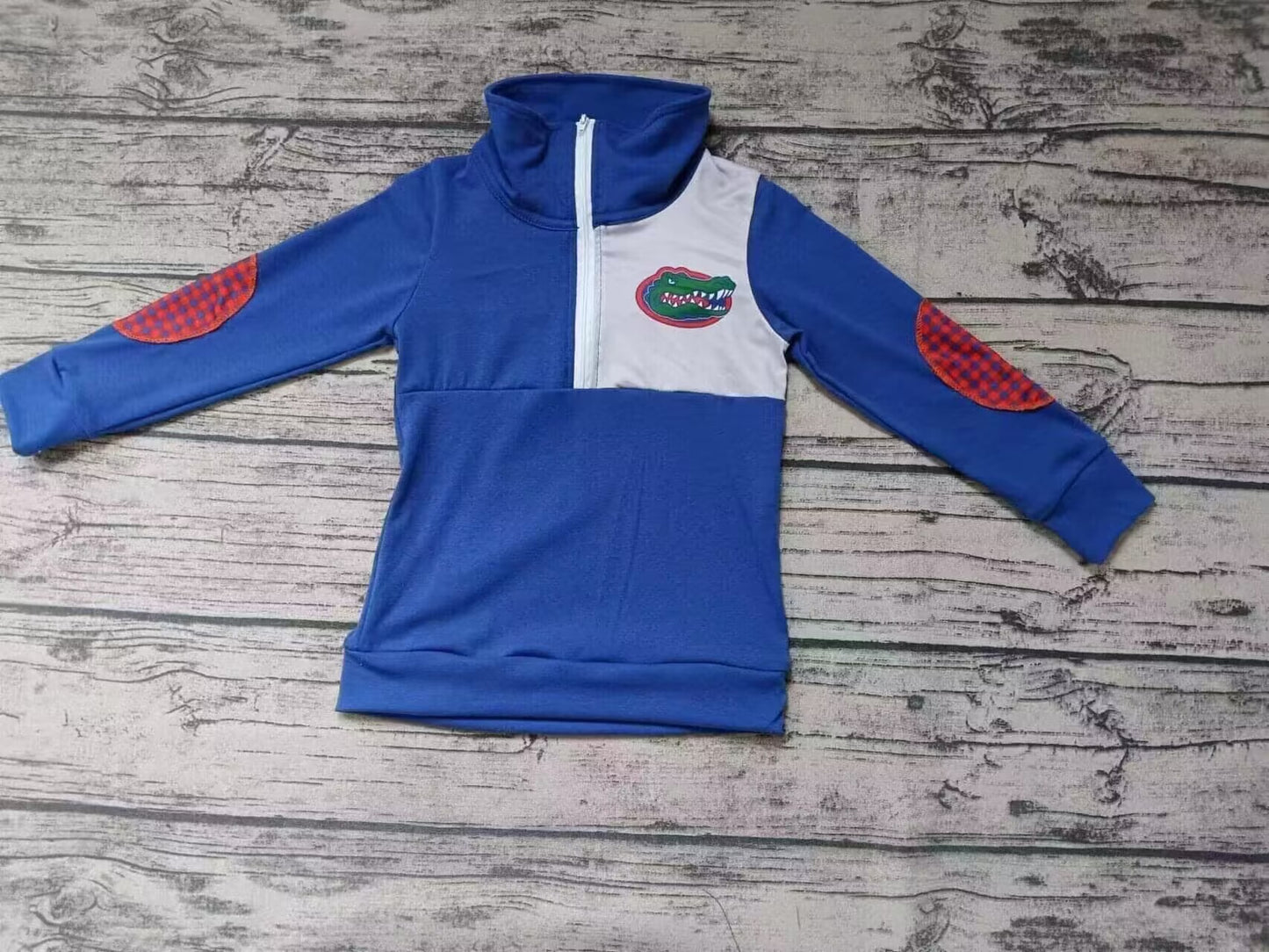 custom S 8.1 Team blue & red long sleeve top please order before 14th August