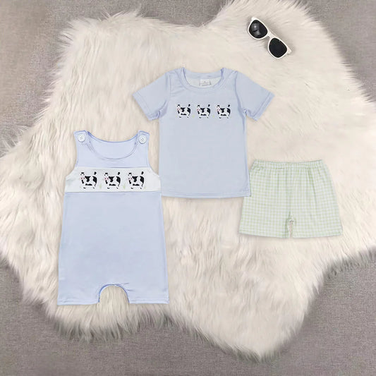 farm cow Summer Sibling Clothes RTS