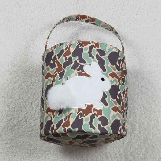 BA0387 Easter Camo Rabbit Kids Bag