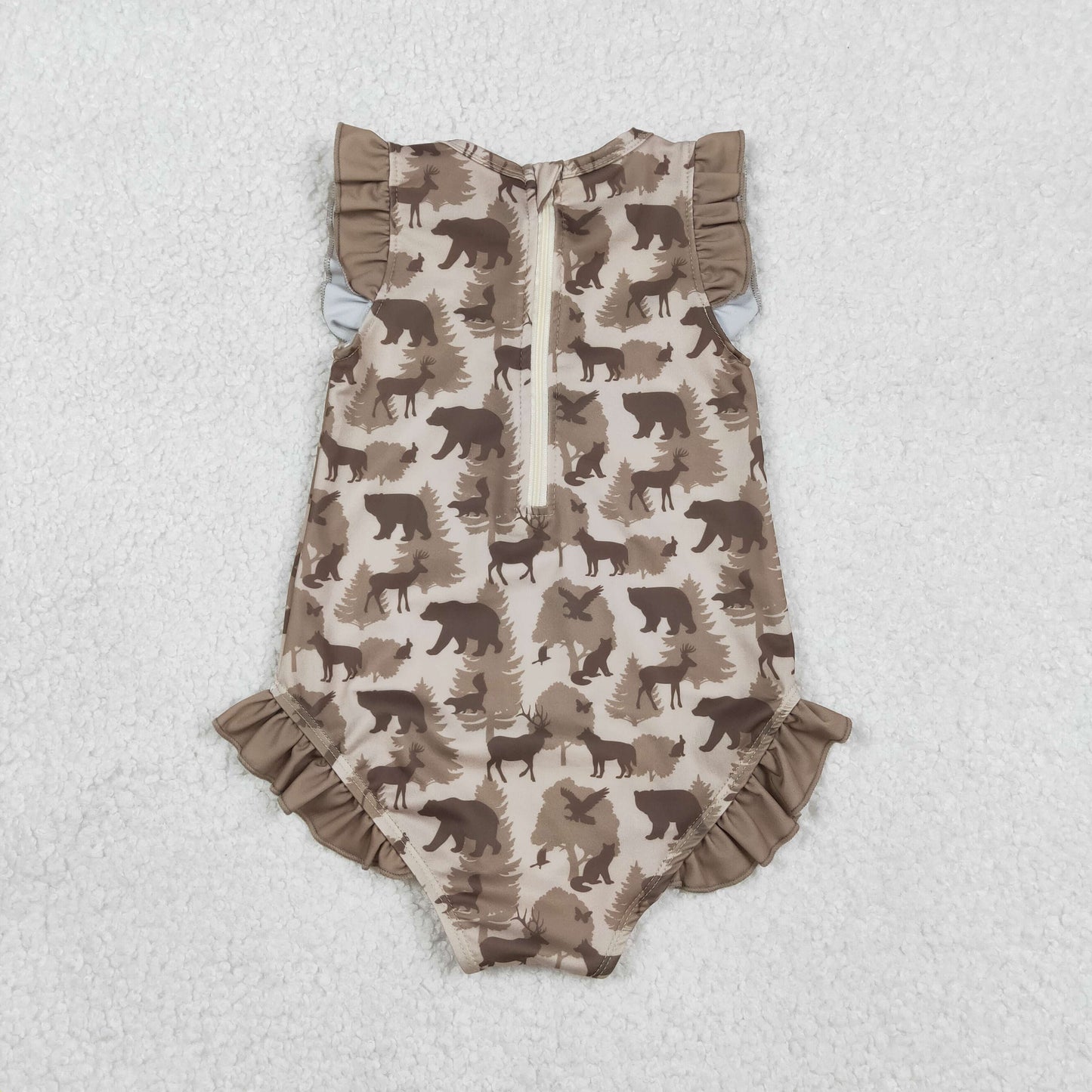 S0599 hunting camo girls swimsuits