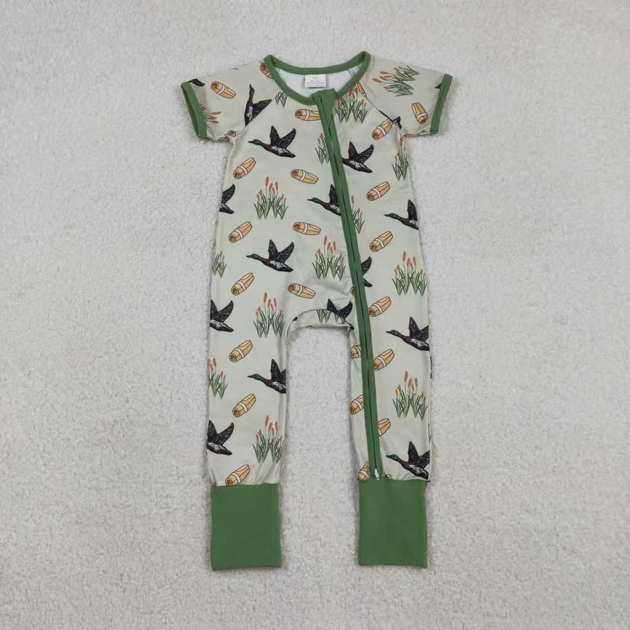 Mallard Duck Boys Pajamas/Romper Sibling Clothes RTS