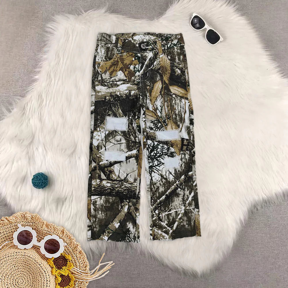 camo girls/boys jeans RTS Sibling Clothes