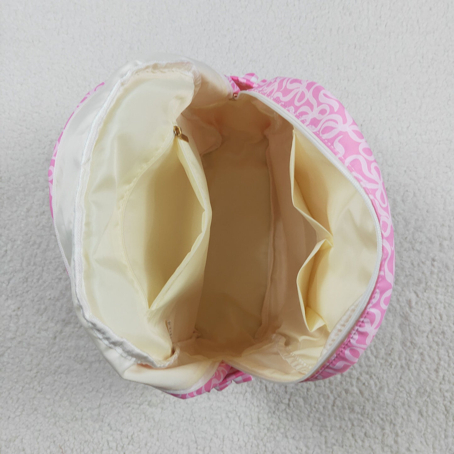 BA0308 pink bows pink ruffles school bag