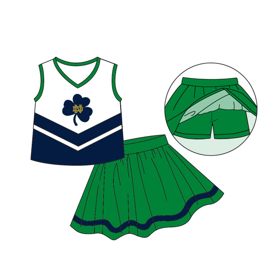 custom S 9.15 Green cheerleader dress