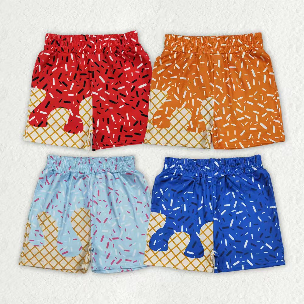 Colorful Sprinkles Boys Shorts Sibling Clothes RTS