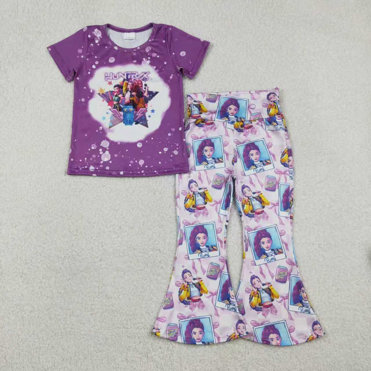 Hunter K Purple Mama And Me Sibling Clothes RTS