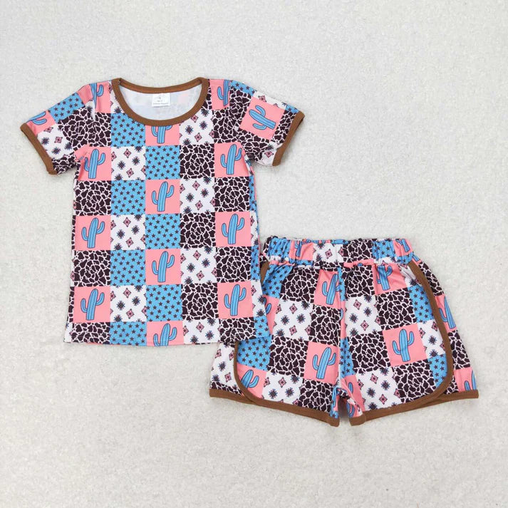 flowers floral girls set Sibling Clothes RTS