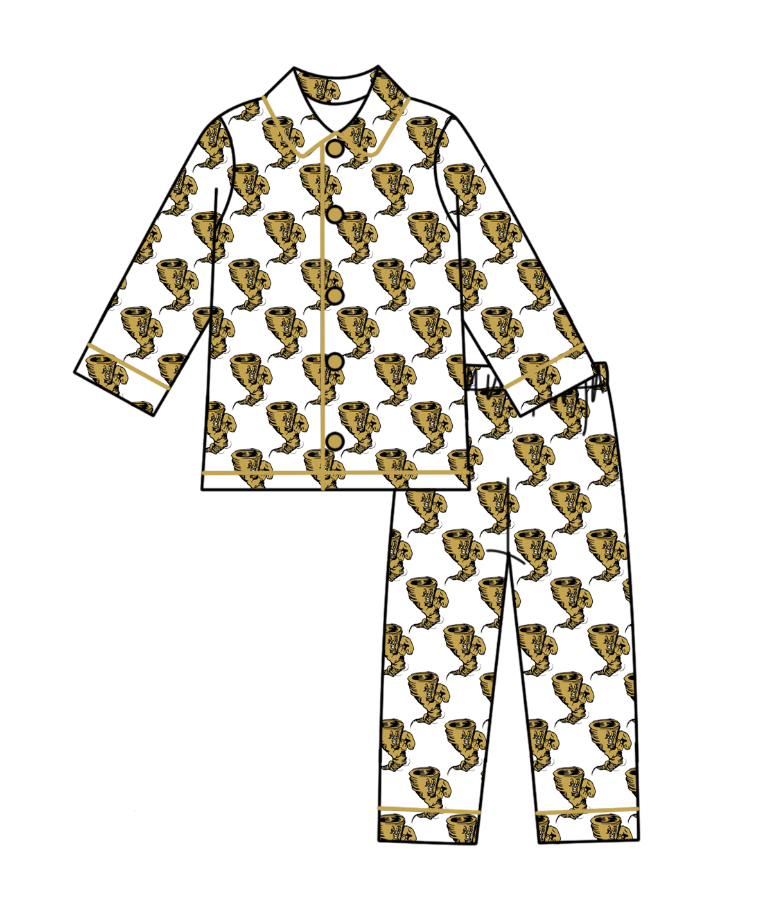 custom moq 3 football item short sleeve pants girls pajamas