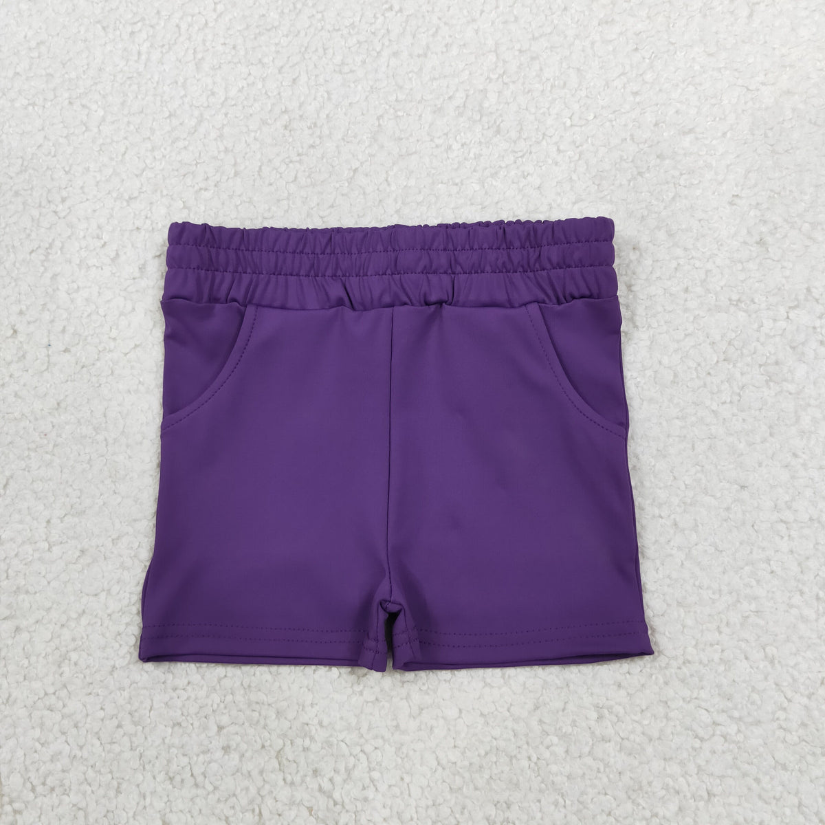 SS0958 Yoga Purple Girls Shorts