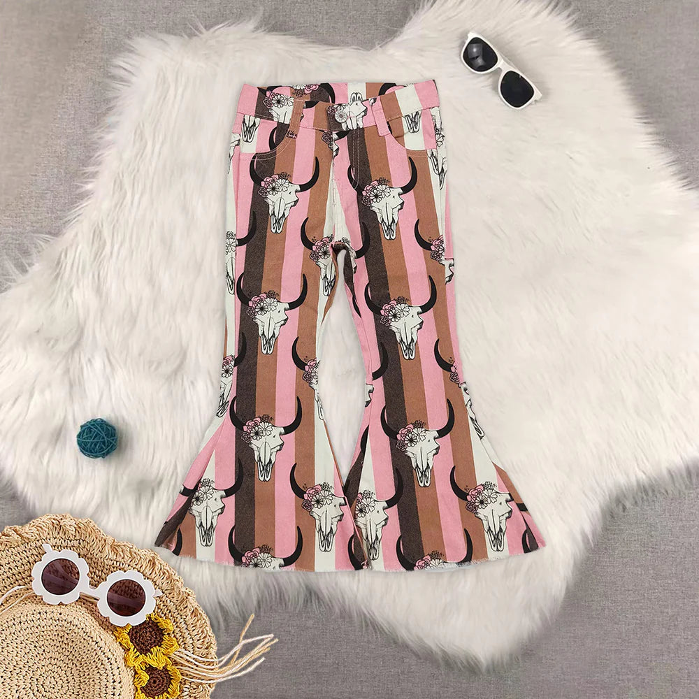 Western cowgirl girls jeans RTS Sibling Clothes