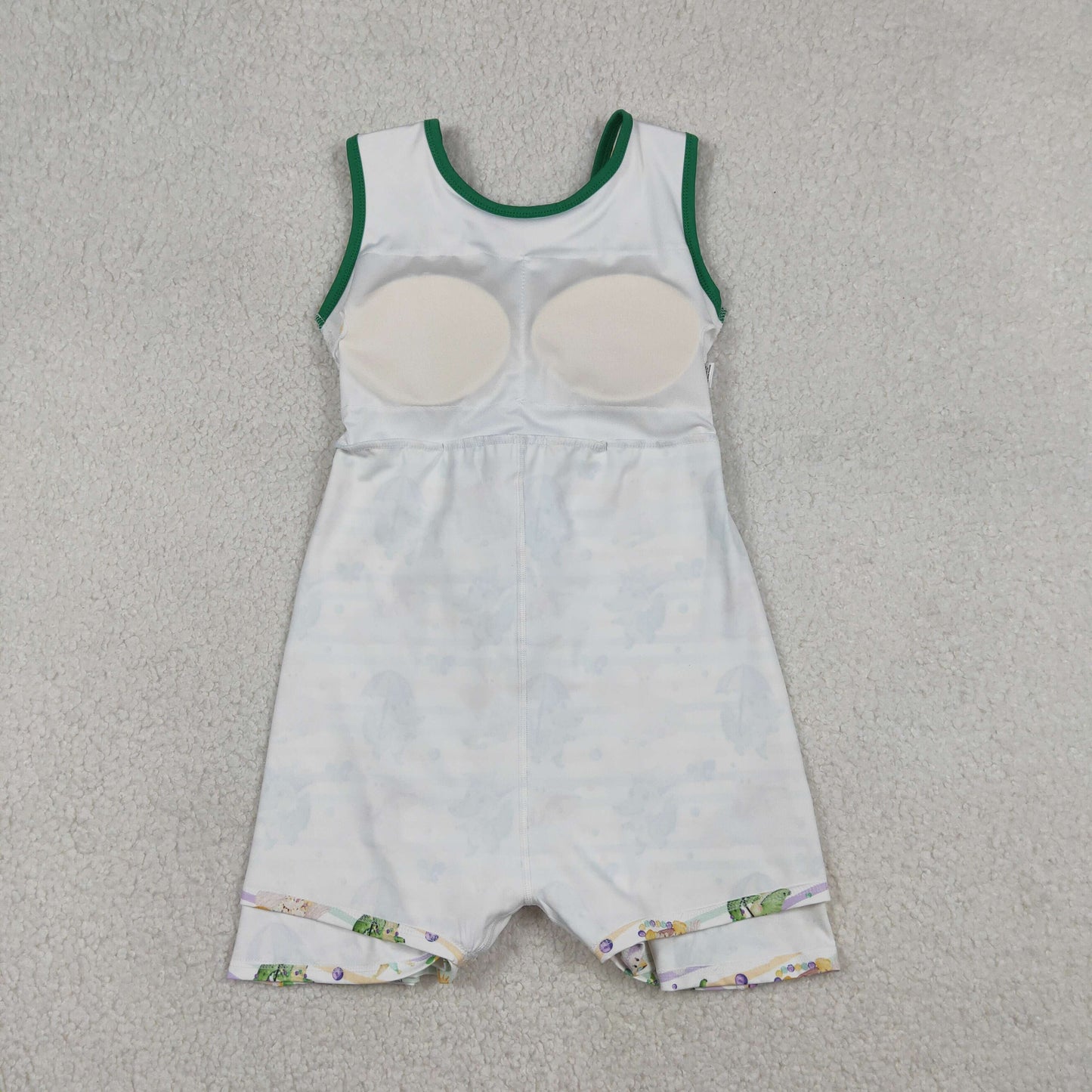 GSD2950 yoga Mardi Gras sleeveelss skorts girls dress