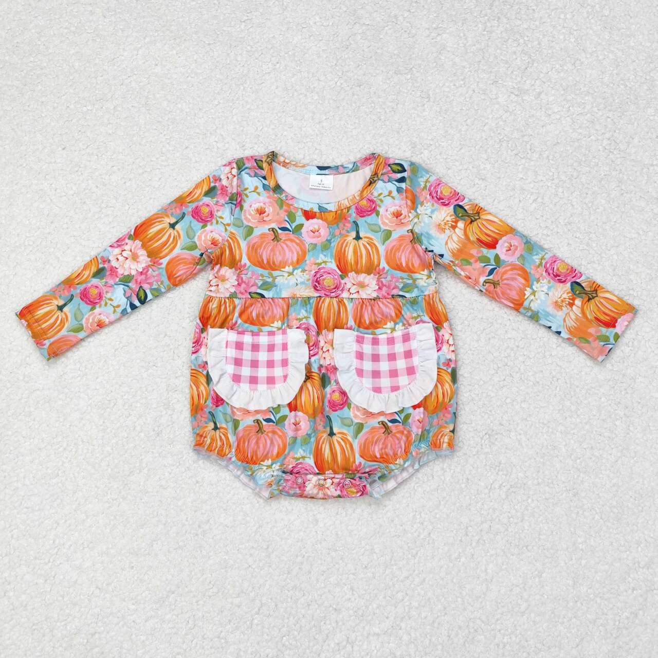 Autumn pumpkin flowers RTS sibling clothes