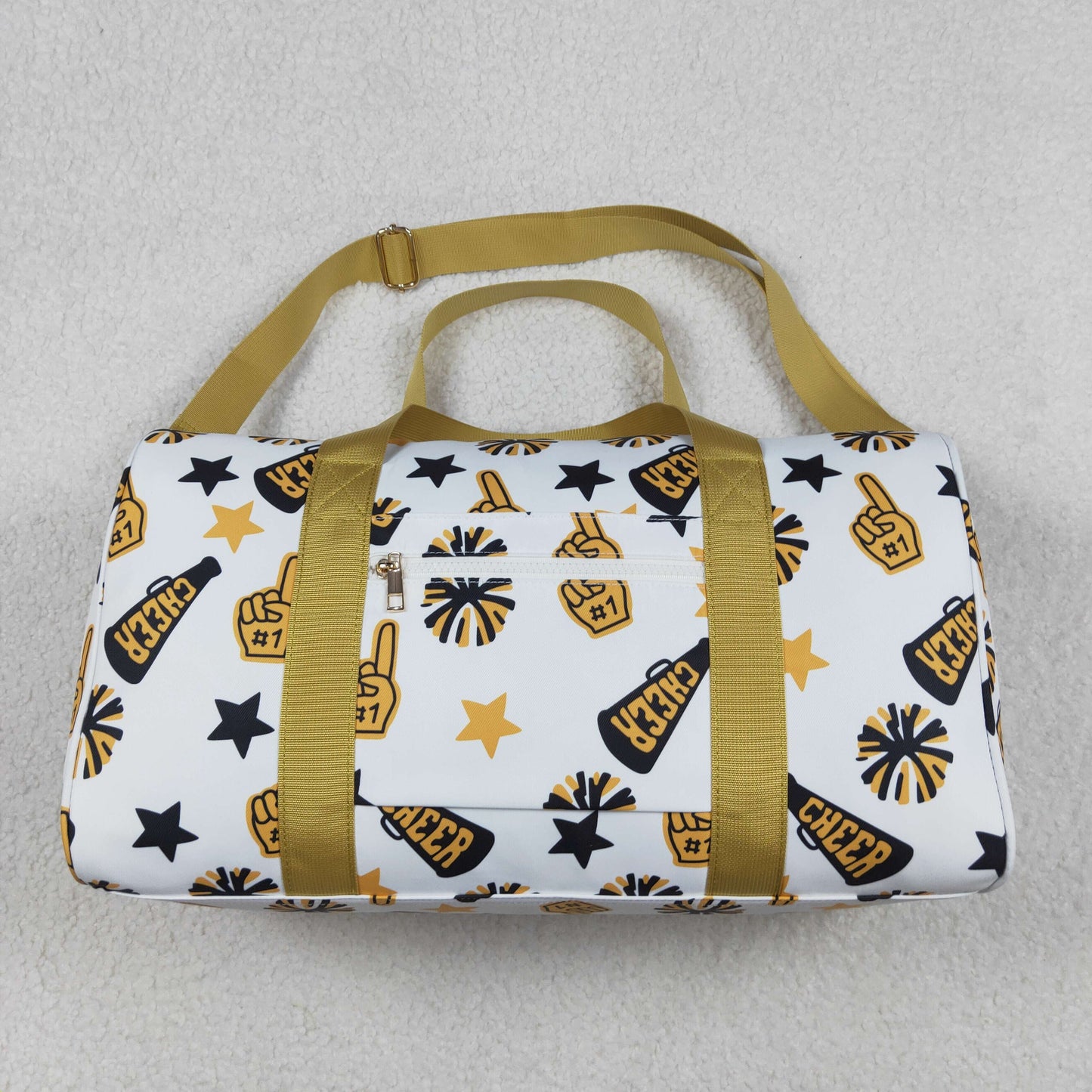 BA0370 cheer star golden black bag