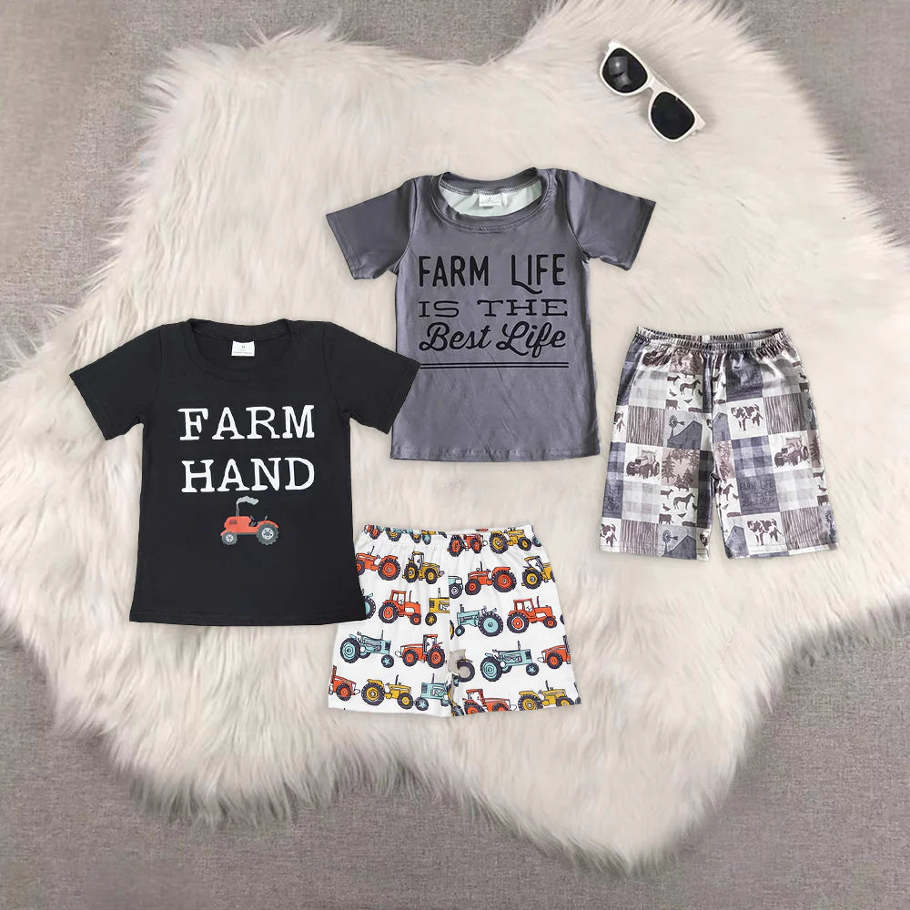 farm hand/farm life boys set Sibling Clothes RTS