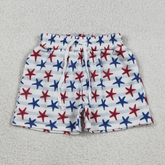 S0588 starfish striped boys swimming trunk
