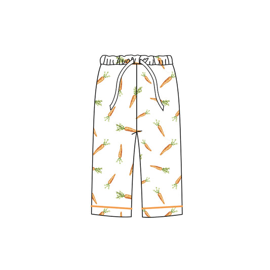 custom Easter carrot adult milk silk pants