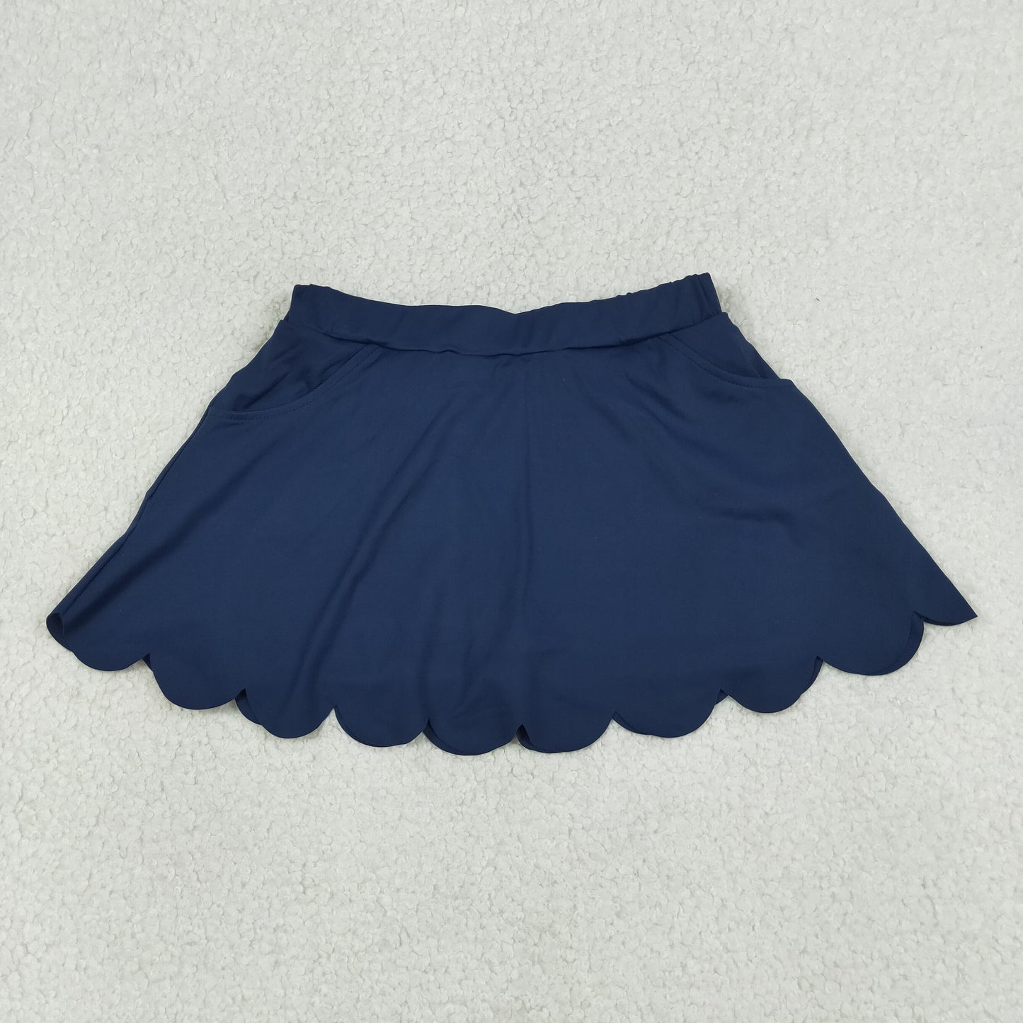 GLK0236 Yoga Navy Blue Skorts Girls Skirts