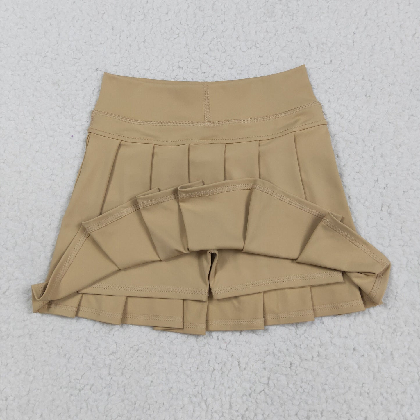 GLK0123 yoga light yellow skorts girls skirt