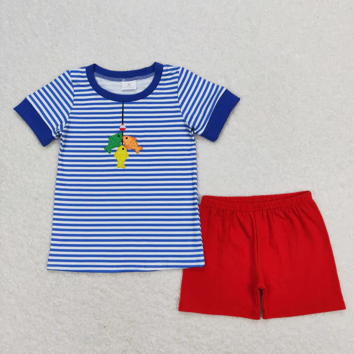 Embroidery fishing RTS Sibling Clothes