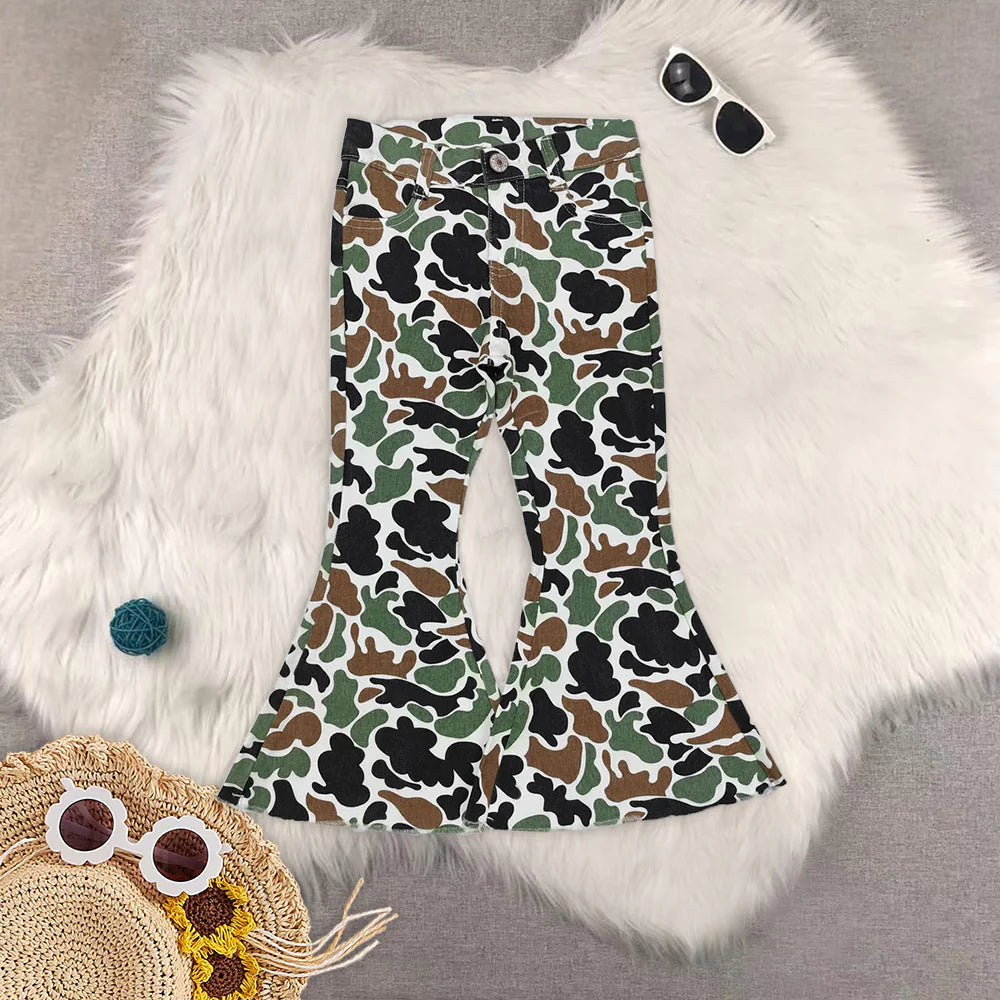 camo girls/boys jeans RTS Sibling Clothes