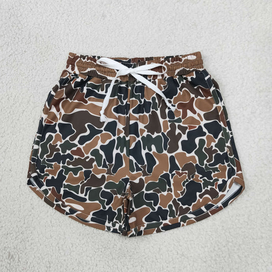 SS0988 Yoga Camo Adult Women Shorts