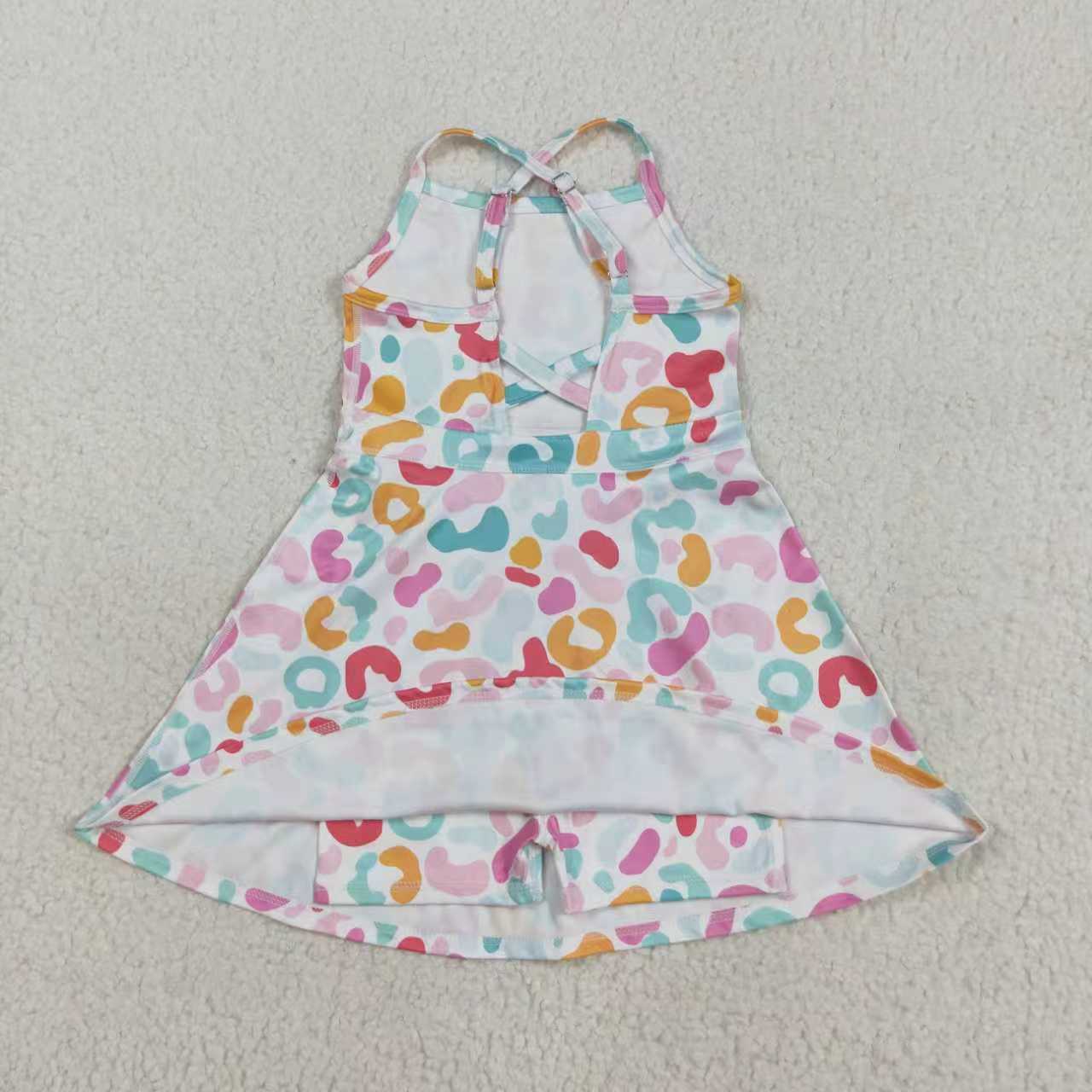 yoga colorful skorts girls dress RTS sibling clothes