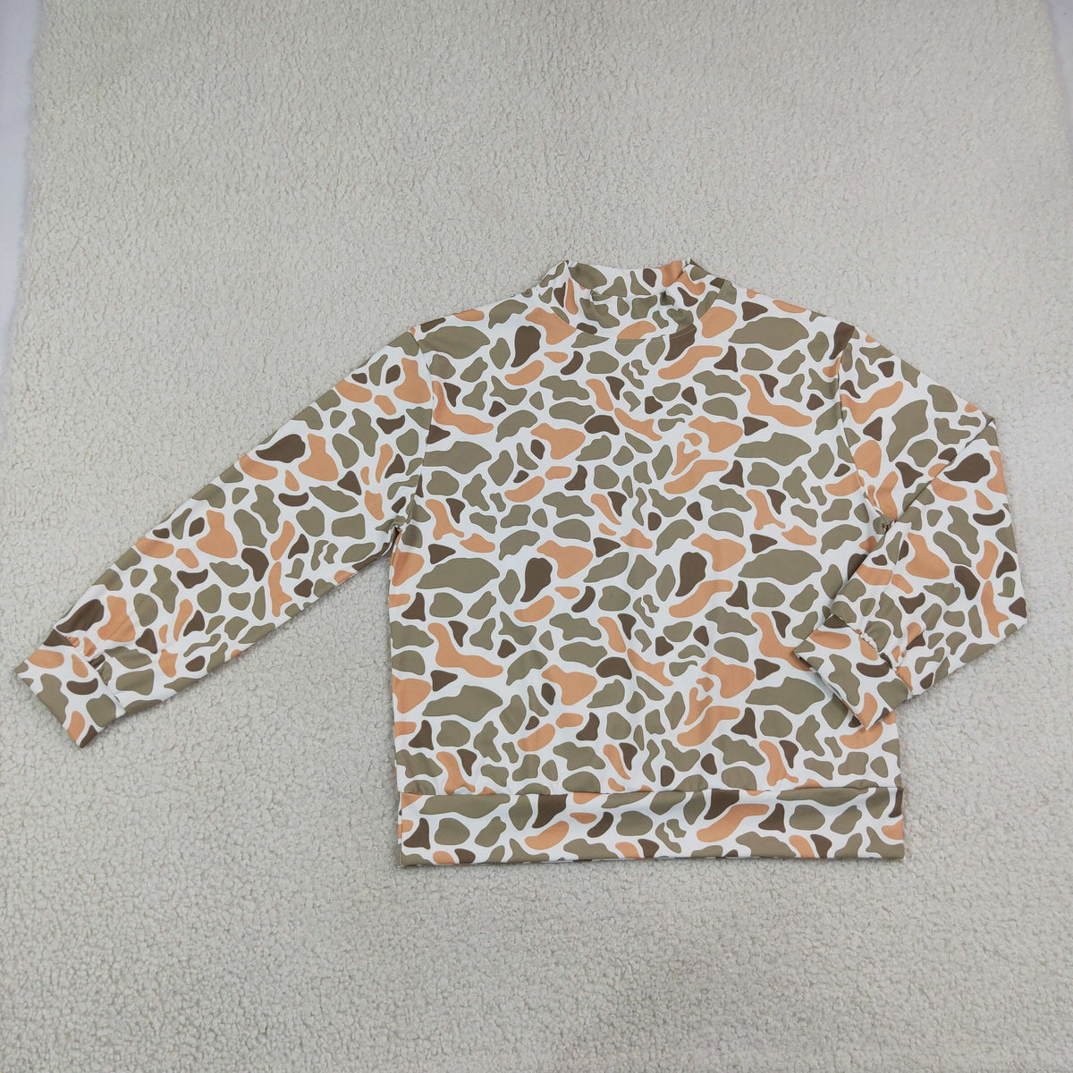 GT1819 Yoga Camo Long Sleeve Adult Women Top