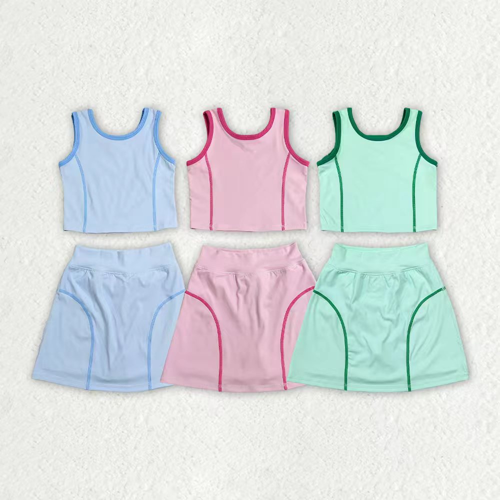 Yoga Style Girls Set Sibling Clothes RTS