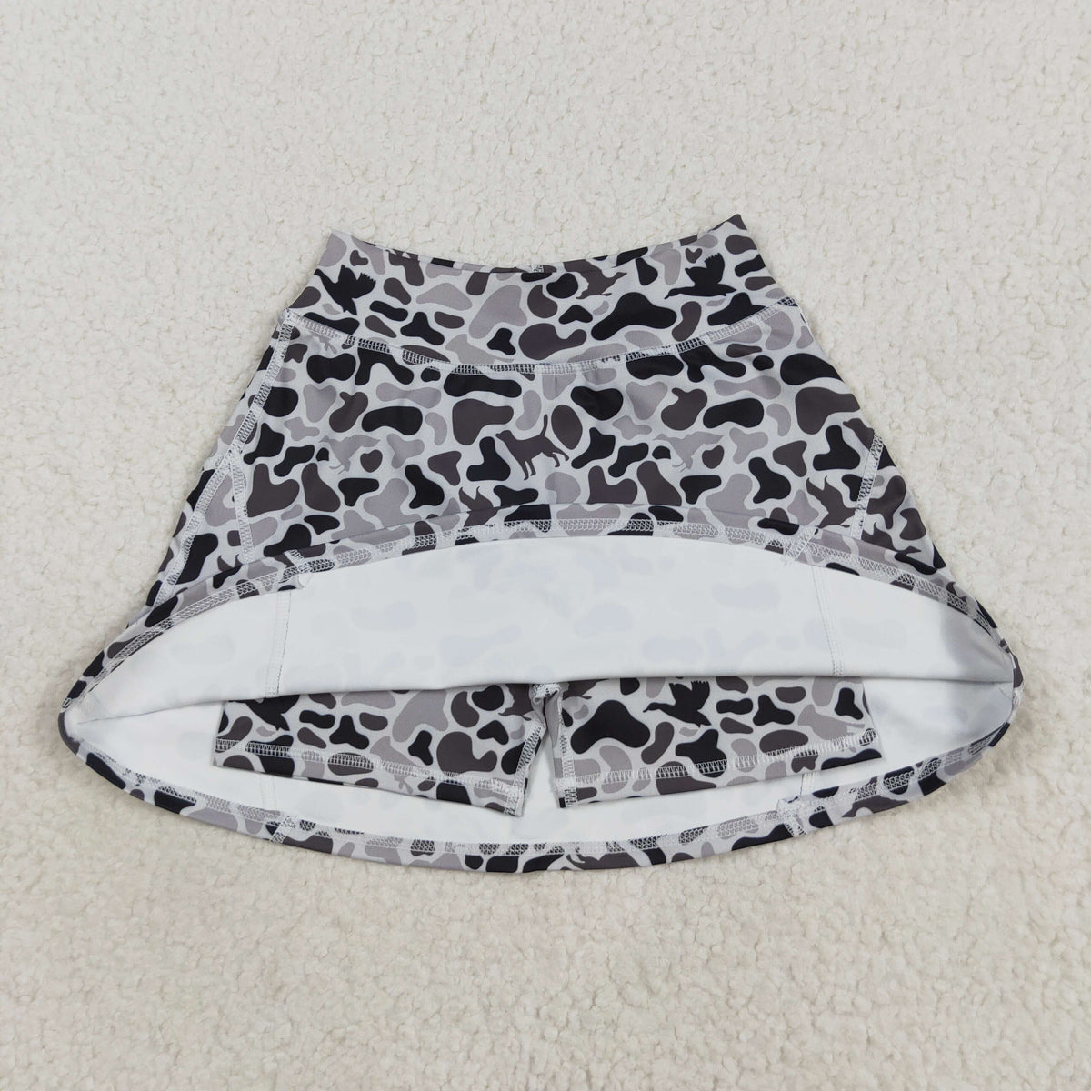 GLK0127 yoga hunting camo skirt skorts