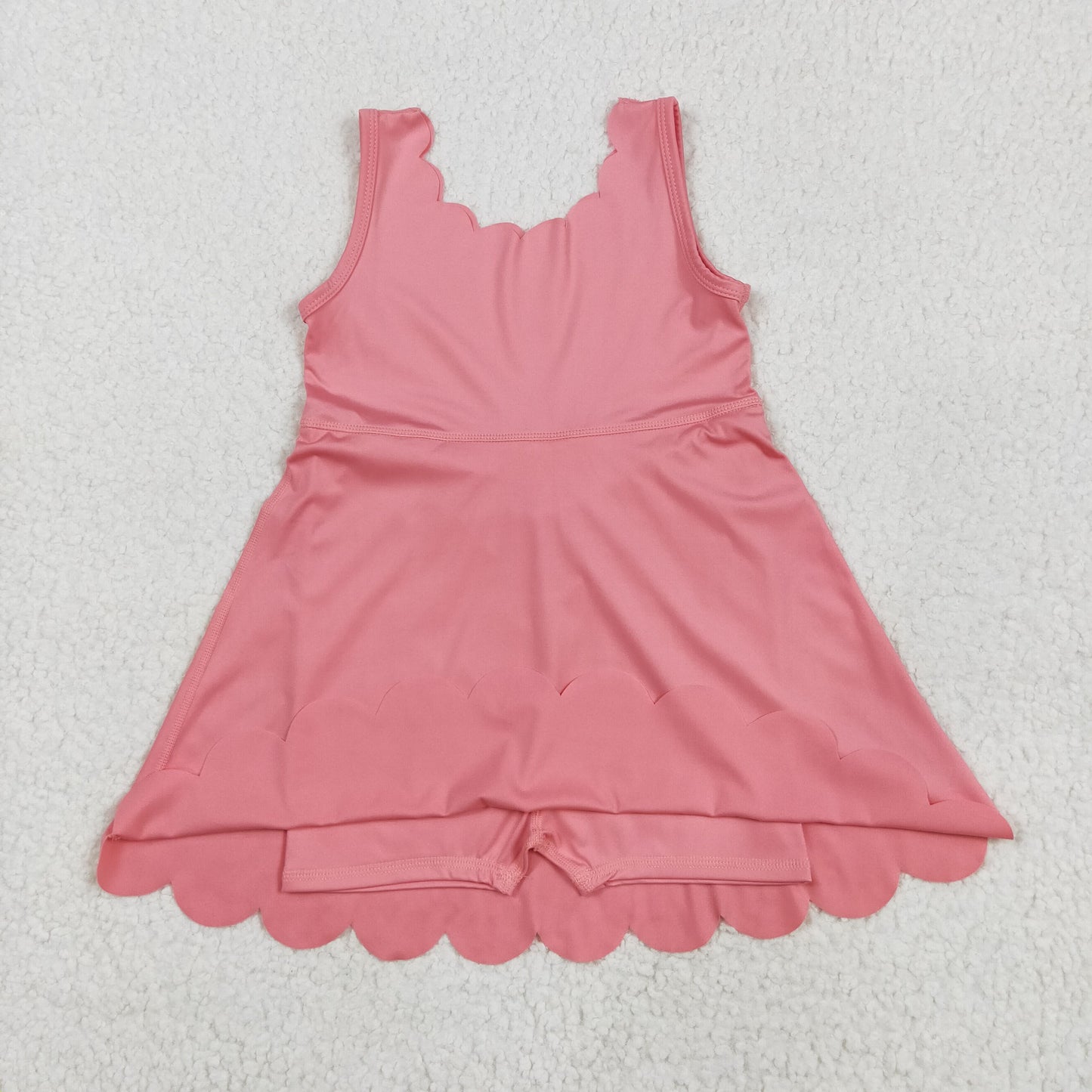 solid color yoga girls skorts dress RTS Sibling Clothes