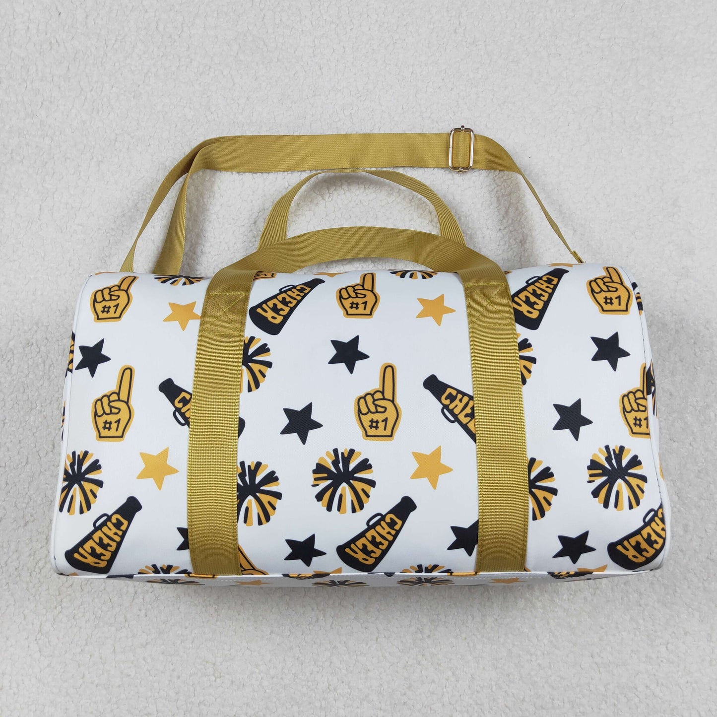 BA0370 cheer star golden black bag