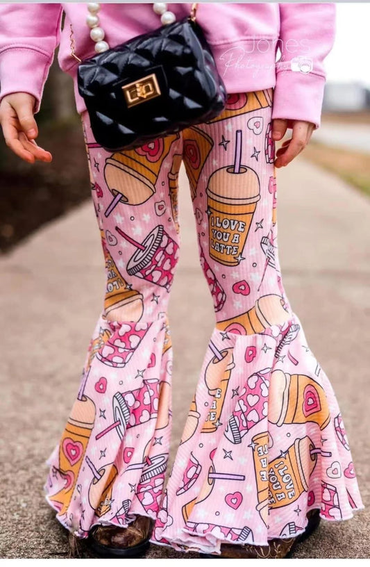 custom Drinks Pink Girls Pants