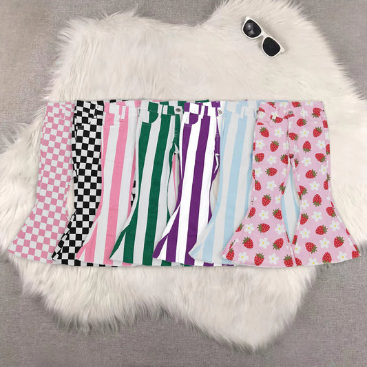 fashion colorful girls jeans RTS Sibling Clothes