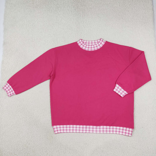 GT1796 Hot Pink Long Sleeve Adult Women Top