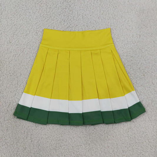 GLK0319 Yoga Yellow Girls Skirt