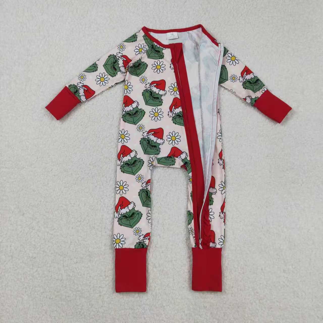 Christmas green face Sibling Clothes RTS sibling clothes