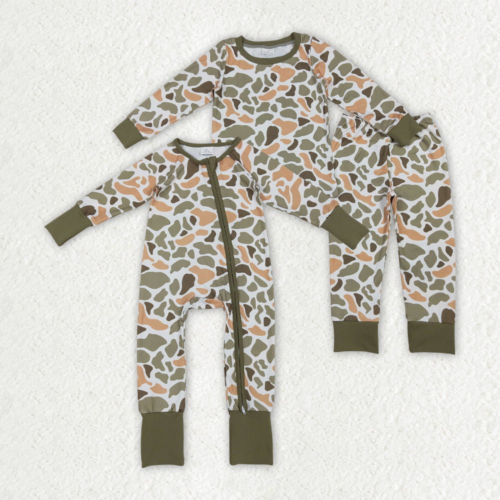 hunting green camo RTS Sibling Clothes