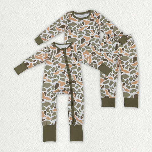 hunting green camo RTS Sibling Clothes