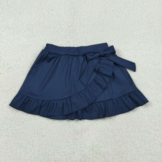 GLK0217 Yoga Navy Blue Skorts Girls Skirts